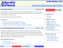 Tablet Screenshot of benthicsoftware.com